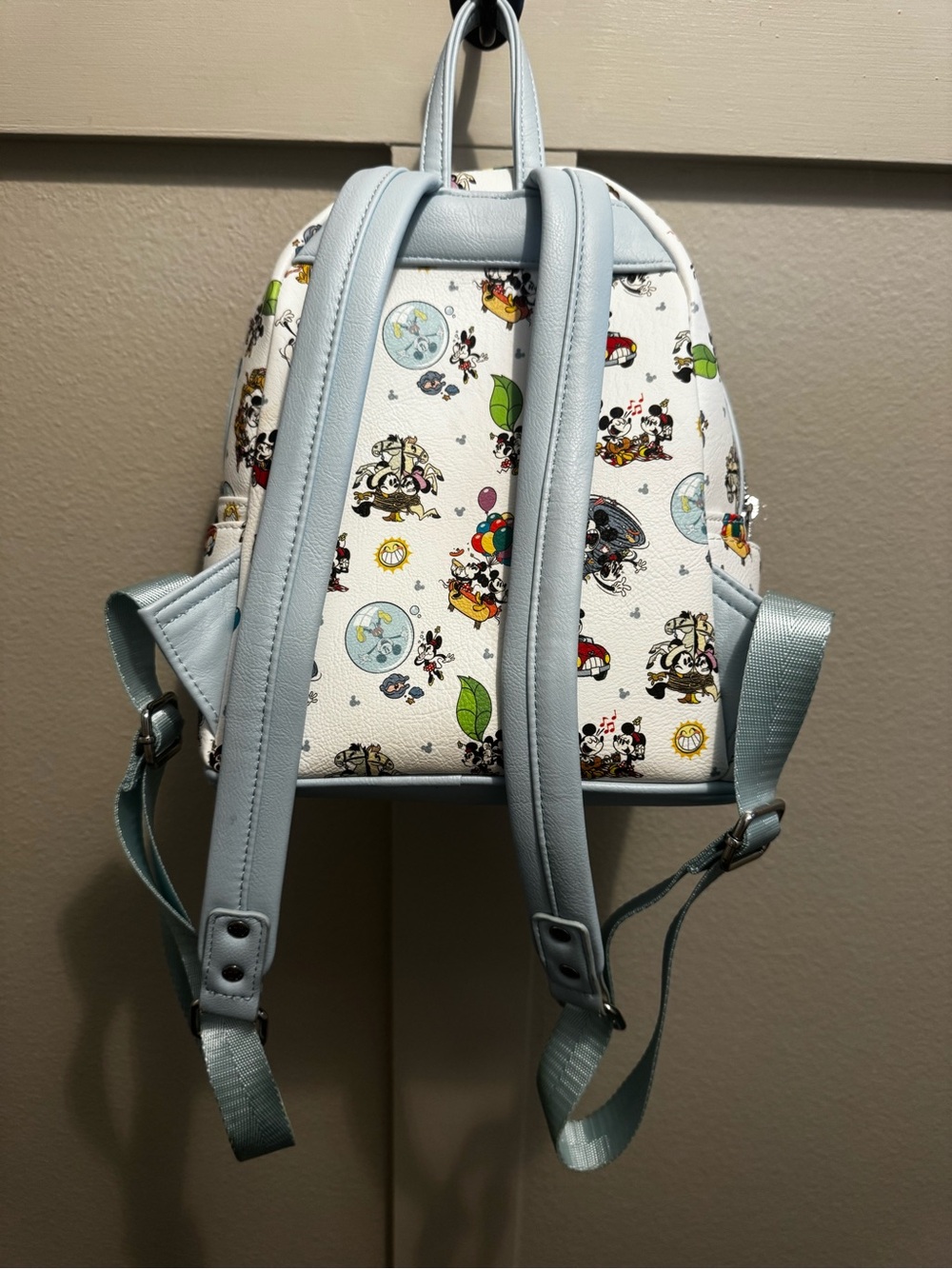 DISNEY PARKS X LOUNGEFLY RUNAWAY RAILWAY MINI BACKPACK - Picture 2 of 3
